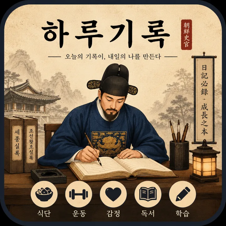 하루기록 — 오늘의 기록이, 내일의 나를 만든다